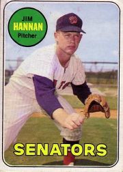 1969 Topps Baseball Cards      106     Jim Hannan